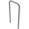 Guard hoop |  76 x 2,6 mm | without cross bar | for casting in concrete | total width: 750 mm | total height: 1500 mm | hot-dip galvanized